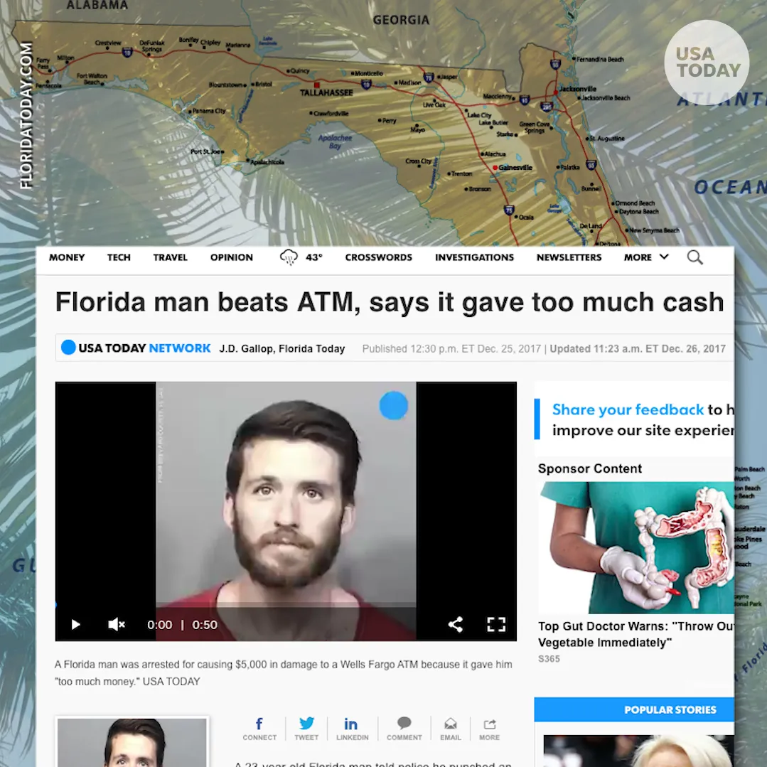 The Unmistakable Charm of Florida Man Stories