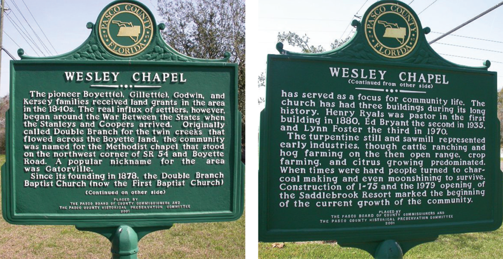 What is Wesley Chapel, Florida?