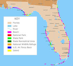 Exploring Florida's Beautiful Beaches with a Florida Map Beaches Guide